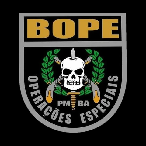 Brasão do BOPE da Polícia Militar da Bahia