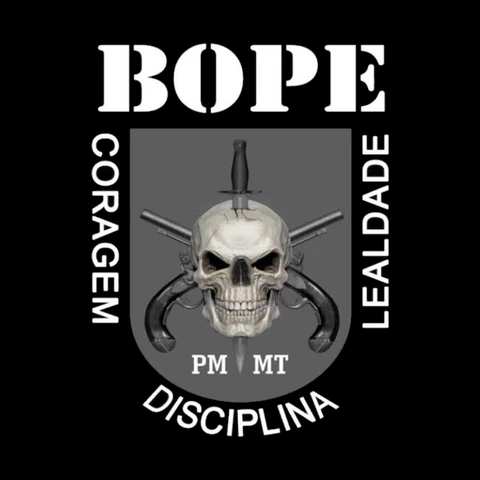 Brasão do BOPE da Polícia Militar de Mato Grosso